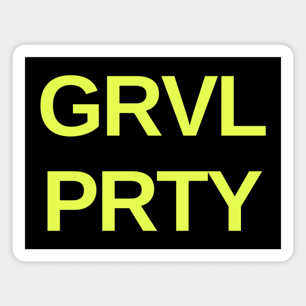 Gravel Party Gravel Shirt, GRVL PRTY, Ride Gravel Shirt, Gravel Shirt, Gravel Bikes, Gravel Roads Shirt, Gravel Riding, Graveleur, Gravelista, Gravel Gangsta Magnet by CyclingTees